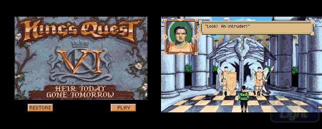 King's Quest VI: Heir Today Gone Tomorrow - Double Barrel Screenshot