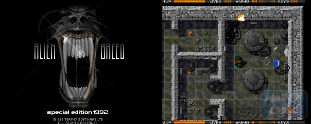 Alien Breed Special Edition 92 - Double Barrel Screenshot