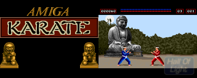 Amiga Karate - Double Barrel Screenshot
