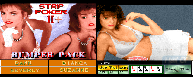 Strip Poker II+ Bumper Pack - Double Barrel Screenshot