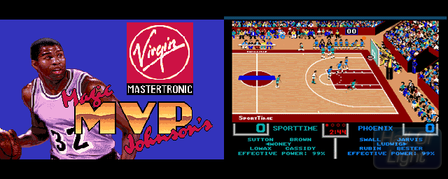 Magic Johnson's MVP - Double Barrel Screenshot